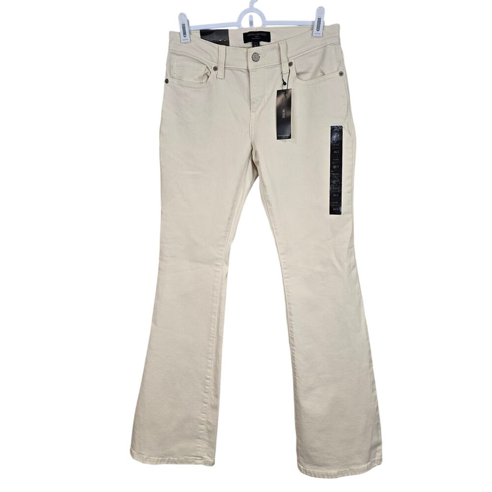 NEW NWT Women's Banana Republic Vintage Stretch Bootcut Jeans | Size 26/2 Petite